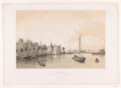 阿姆斯特丹 Westerdok 景观
Westerdok 景观/Vue du Port Bassin de l