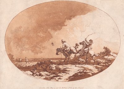 大风天 作者 Philippe-Jacques de Loutherbourg