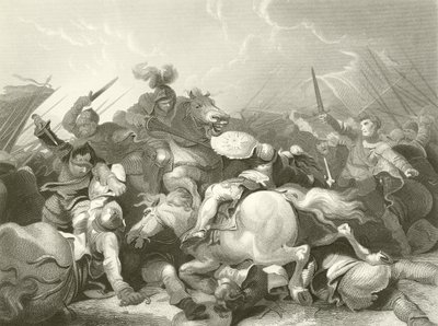 博斯沃思战场之战 作者 Philippe Jacques de Loutherbourg