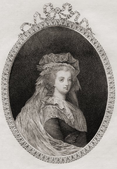 Marie-Antoinette（1755-93）：法国女王 作者 菲利普·梅西耶