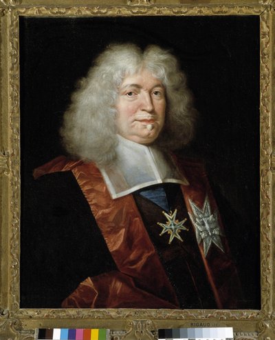 Louis Boucherat (1616-1699) 法国地方法官和财政大臣的肖像（布面油画） 作者 菲利普·德（尚佩恩工作室）