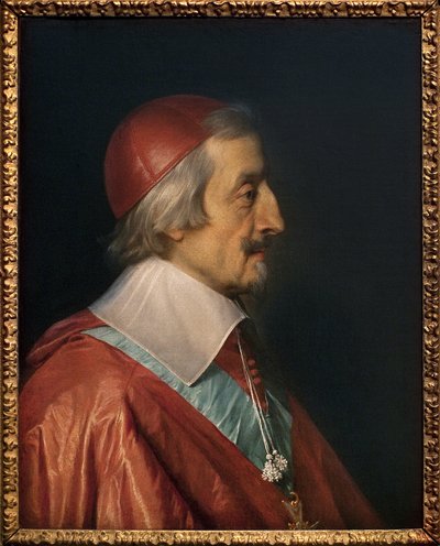 红衣主教黎塞留的肖像（Armand Jean Duplessis de Richelieu 作者 菲利普·德·尚佩尼