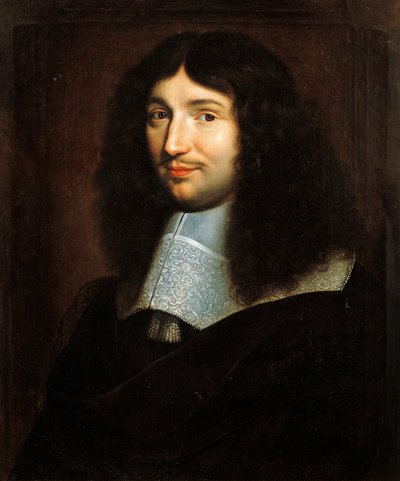 让-巴蒂斯特-科尔贝尔（1619-1683）的肖像，法国政治家，菲利普-德-尚佩涅画派的画作 作者 菲利普·德·尚佩尼