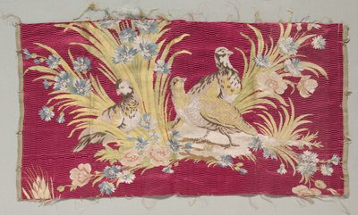 丝绸碎片，1779年前。 作者 菲利普·德·拉萨尔