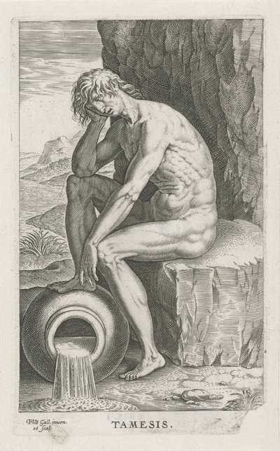 河神塔美西斯
塔美西斯
河神和海神（系列标题）
Semideorum Marinorum amnicorumque sigillariae imagines perelegantes（系列标题） 作者 飞利浦加勒