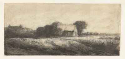 小船上的垂钓者 作者 Rembrandt van Rijn（拒绝归因）