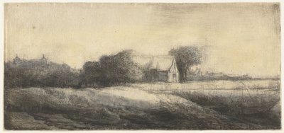 小船上的垂钓者 作者 Rembrandt van Rijn（拒绝归因）