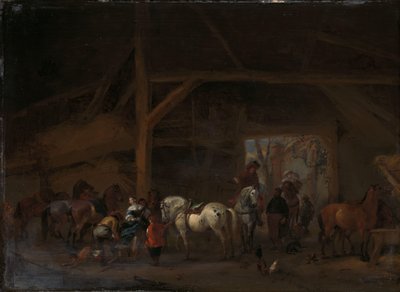 稳定的 作者 飞利浦Wouwerman