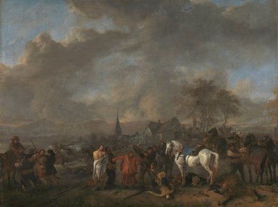 农民的胜利 作者 飞利浦Wouwerman