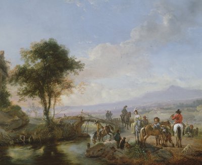 霍金党（铜上油） 作者 Philips Wouwerman