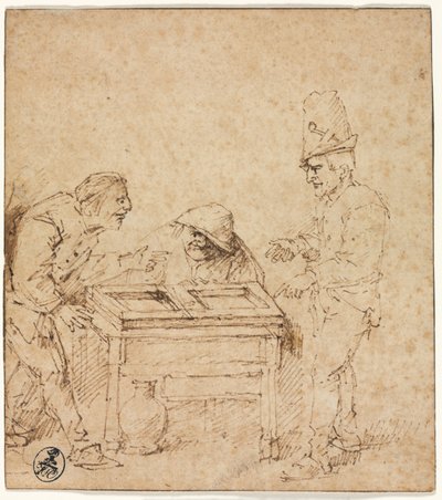 Tric-Trac 球员 作者 Philips de Koninck