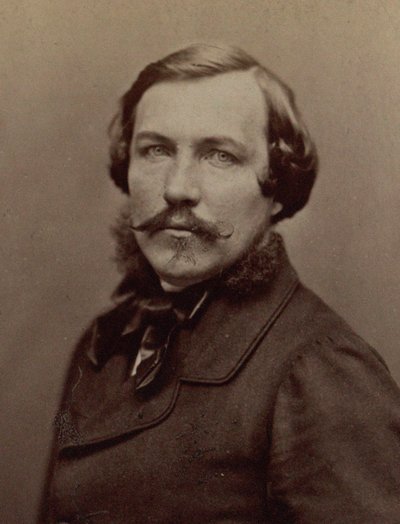 钢琴家和作曲家Alfred Quidant 1815-1893的肖像，约1870年。 作者 摄影工作室纳达尔。