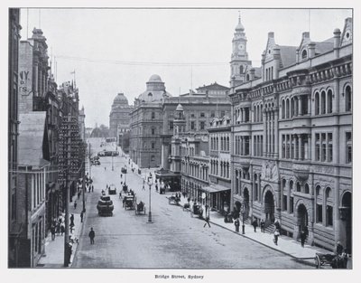Bridge Street, Sydney (b/w photo) 作者 澳大利亚摄影师