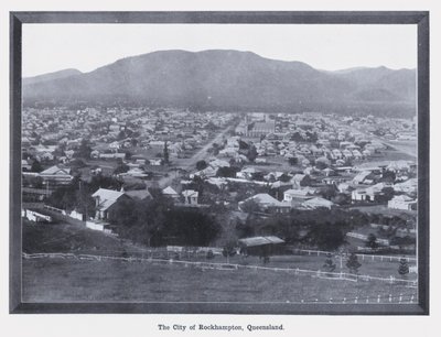 The City of Rockhampton, Queensland (b/w photo) 作者 澳大利亚摄影师