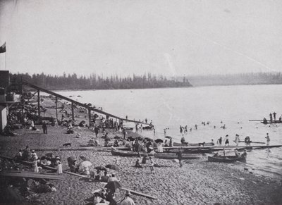 English Bay, Vancouver (b/w photo) 作者 加拿大摄影师
