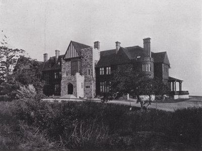 Government House, Victoria (b/w photo) 作者 加拿大摄影师