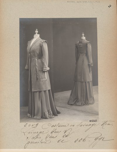 专辑页面：House of Worth, Costume 作者 法国摄影师