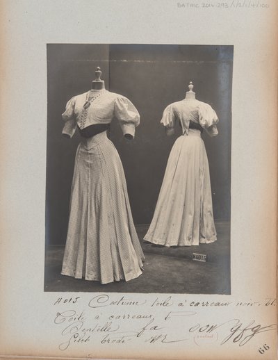 Album Page: House of Worth, Costume 作者 法国摄影师