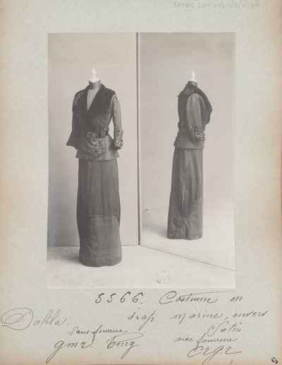 Album Page: House of Worth, Costume 作者 法国摄影师