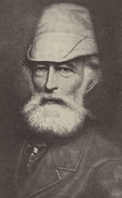 Alfred Krupp, German industrialist who founded the Krupp Works at Essen (b/w photo) 作者 德国摄影师