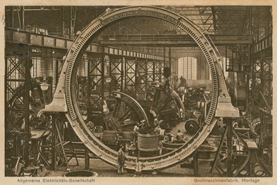 Allgemeine Elektricitats-Gesellschaft。明信片寄于 1913 年 4 月 20 日。 作者 德国摄影师