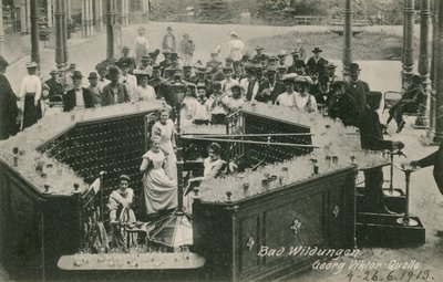 坏维尔东根。 1913 年寄出的明信片。 作者 德国摄影师