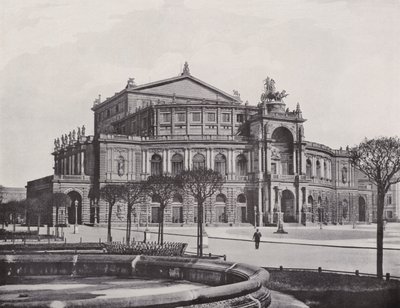 Das Konigliche Hoftheater (b/w photo) 作者 德国摄影师