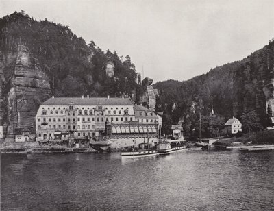 Herrnskretschen (b/w photo) 作者 德国摄影师