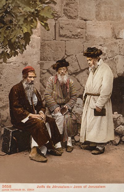 Jews of Jerusalem (photo) 作者 德国摄影师