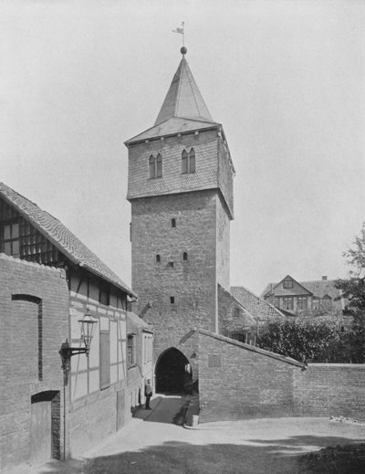 Kehrwiederturm（黑白照片） 作者 德国摄影师