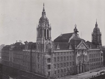 Landgericht In Der Neuen Friedrich-Strasse (b/w photo) 作者 德国摄影师