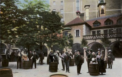 慕尼黑/慕尼黑：Konigl Hofbrauhaus，Hof（照片） 作者 德国摄影师
