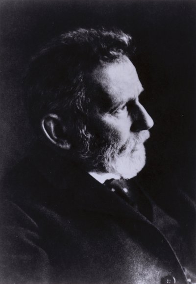 Paul Ehrlich，德国医生和科学家（黑白照片） 作者 德国摄影师