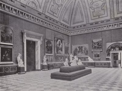 Potsdam, Orangerie, Raffaelsaal (b/w photo) 作者 德国摄影师