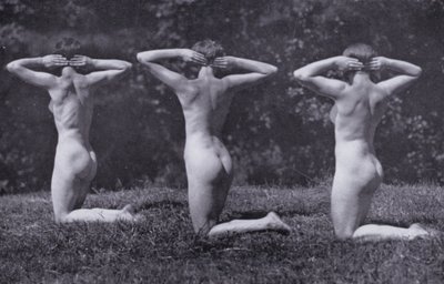 The Body Beautiful, Physical Culture for Women (b/w photo) 作者 德国摄影师