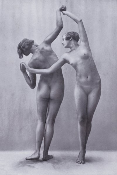 The Body Beautiful, Physical Culture for Women (b/w photo) 作者 德国摄影师