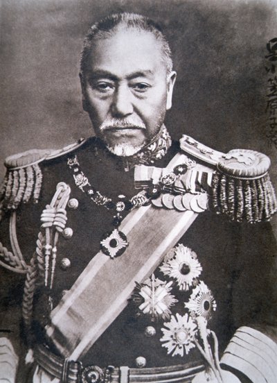 东乡上将（黑白照片） 作者 摄影师 日本人