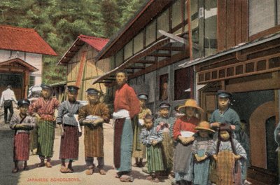Japanese schoolboys (photo) 作者 摄影师 日本人