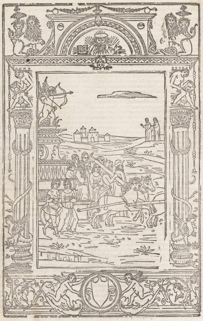Opera...Triumphi, Soneti, & Canzone..., February 15, 1508. 作者 微微大师