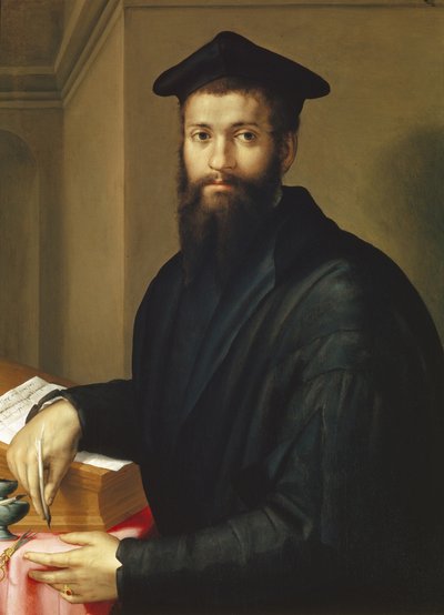 红衣主教乔瓦尼-萨尔维亚蒂的画像 作者 Pier Francesco di Jacopo Foschi