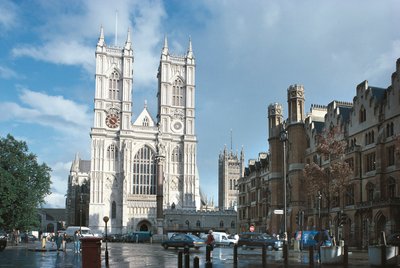 英国，英格兰，伦敦，威斯敏斯特教堂 作者 布莱斯·尼古拉斯·勒苏尔