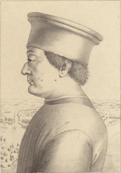 Federico da Montefeltro 作者 皮耶罗·德拉·弗朗西斯卡