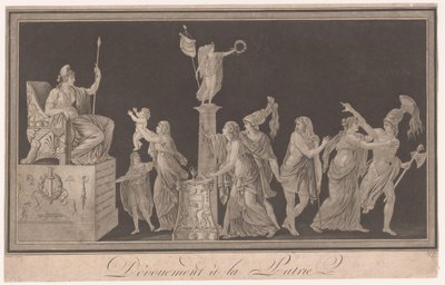 献身法兰西的寓言
Dévouement à la Patrie（物上标题） 作者 塔拉莫纳