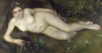 溪流若虫，1869-1870年 作者 皮埃尔·奥古斯特·雷诺阿