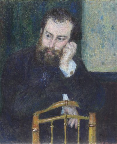 阿尔弗雷德·西斯利（Alfred Sisley），1876年 作者 皮埃尔·奥古斯特·雷诺阿