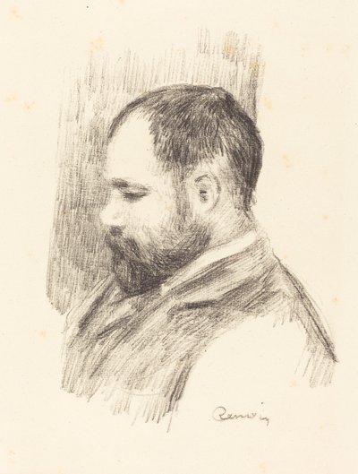安布罗伊斯-沃拉德，1904年。 作者 皮埃尔·奥古斯特·雷诺阿