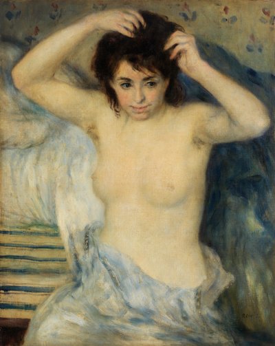 沐浴前 (Avant le bain) 作者 皮埃尔·奥古斯特·雷诺阿