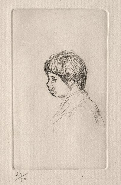 克劳德·雷诺阿（Claude Renoir），个人资料。 作者 皮埃尔·奥古斯特·雷诺阿