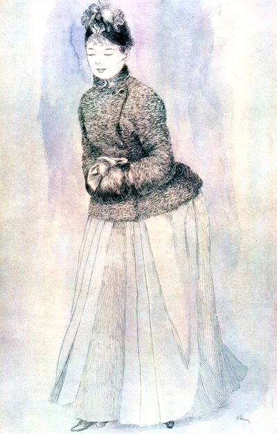 20世纪的女性形象 作者 皮埃尔·奥古斯特·雷诺阿