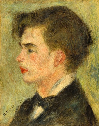 Georges Rivière, 1877年。 作者 皮埃尔·奥古斯特·雷诺阿
